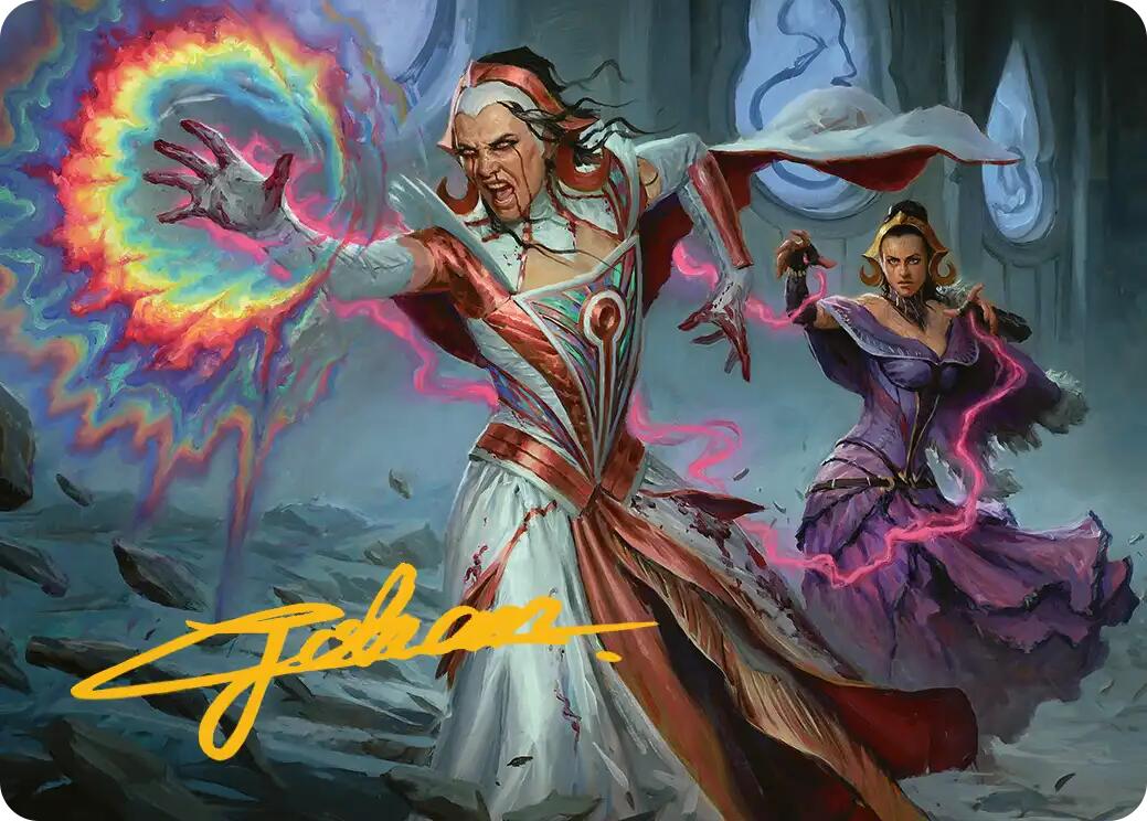 Vindictive Triumph Art Card (Gold-Stamped Signature) [Reality Fracture Art Series] | Card Citadel