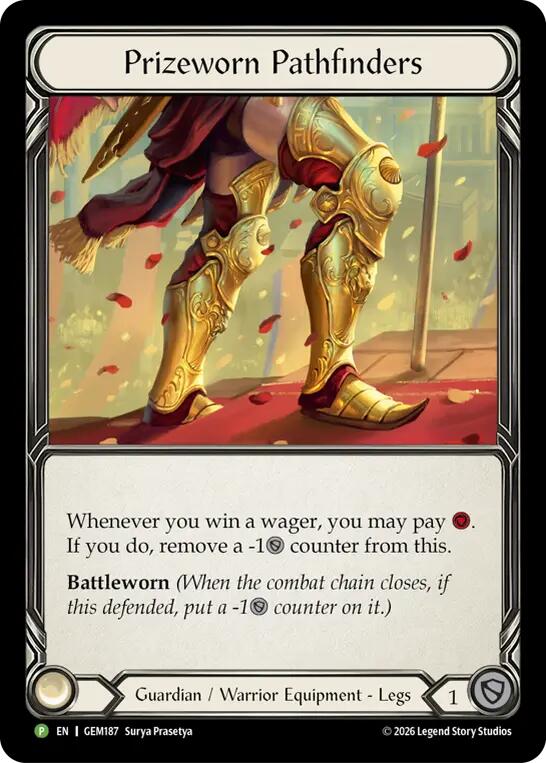 Prizeworn Pathfinders [GEM187] (GEM Pack 6)  Cold Foil | Card Citadel