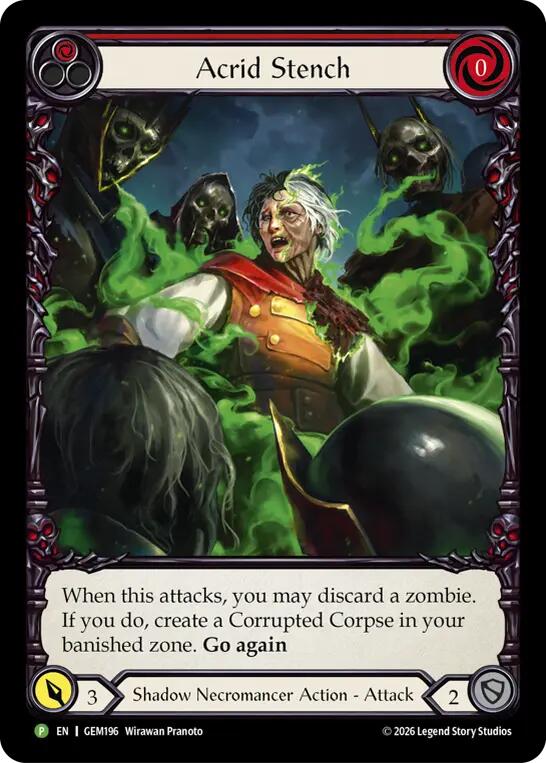 Acrid Stench [GEM196] (GEM Pack 6) | Card Citadel