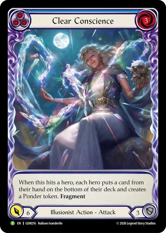 Clear Conscience [GEM216] (GEM Pack 6)  Rainbow Foil | Card Citadel