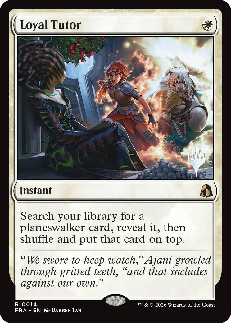 Loyal Tutor [Reality Fracture Promos] | Card Citadel