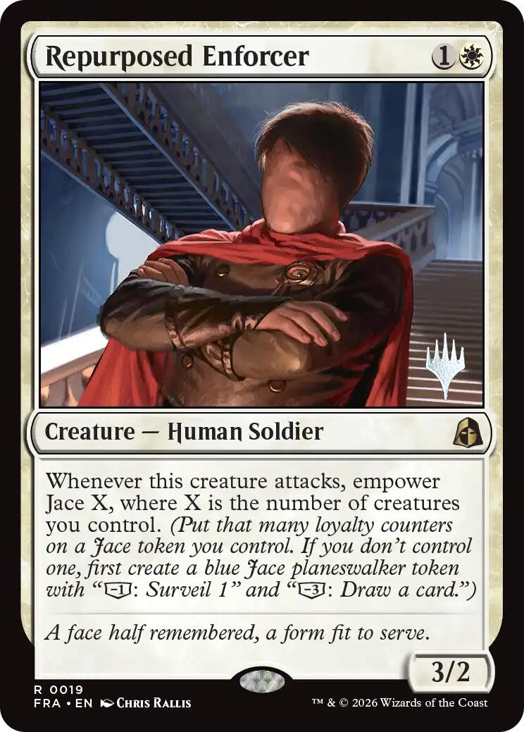 Repurposed Enforcer [Reality Fracture Promos] | Card Citadel