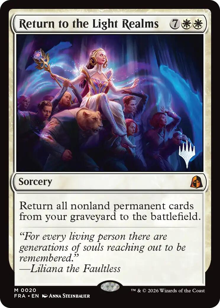 Return to the Light Realms [Reality Fracture Promos] | Card Citadel