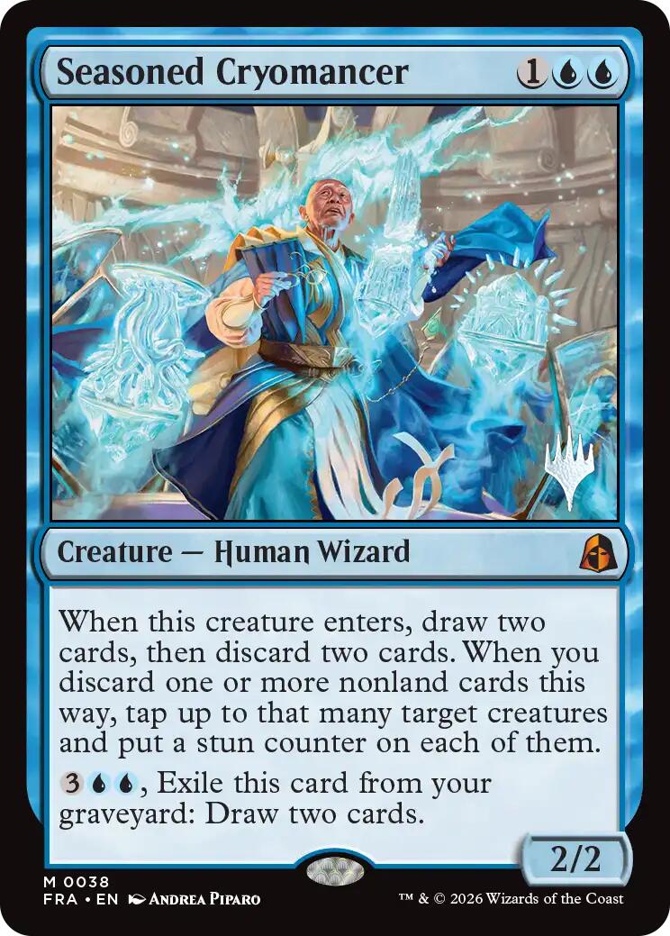 Seasoned Cryomancer [Reality Fracture Promos] | Card Citadel