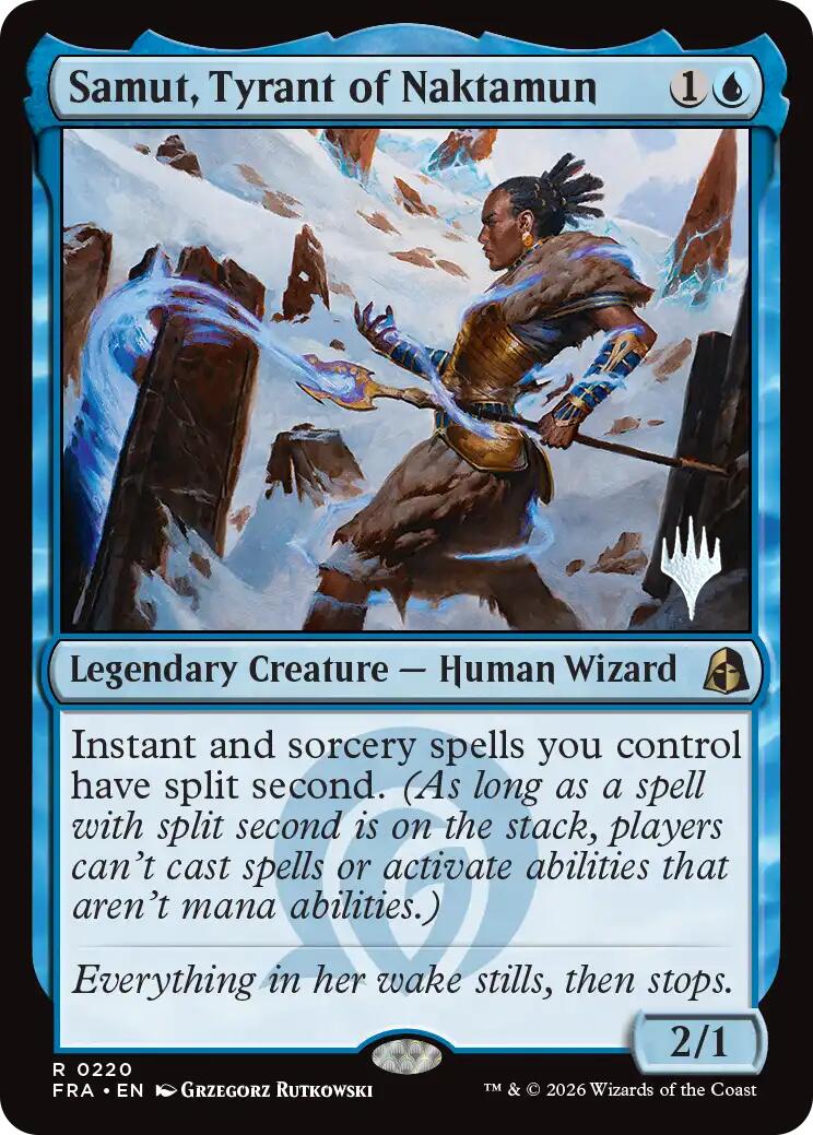 Samut, Tyrant of Naktamun [Reality Fracture Promos] | Card Citadel
