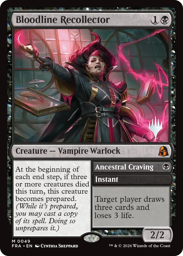 Bloodline Recollector [Reality Fracture Promos] | Card Citadel