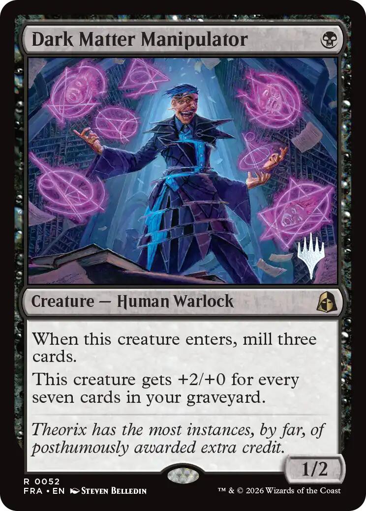 Dark Matter Manipulator [Reality Fracture Promos] | Card Citadel