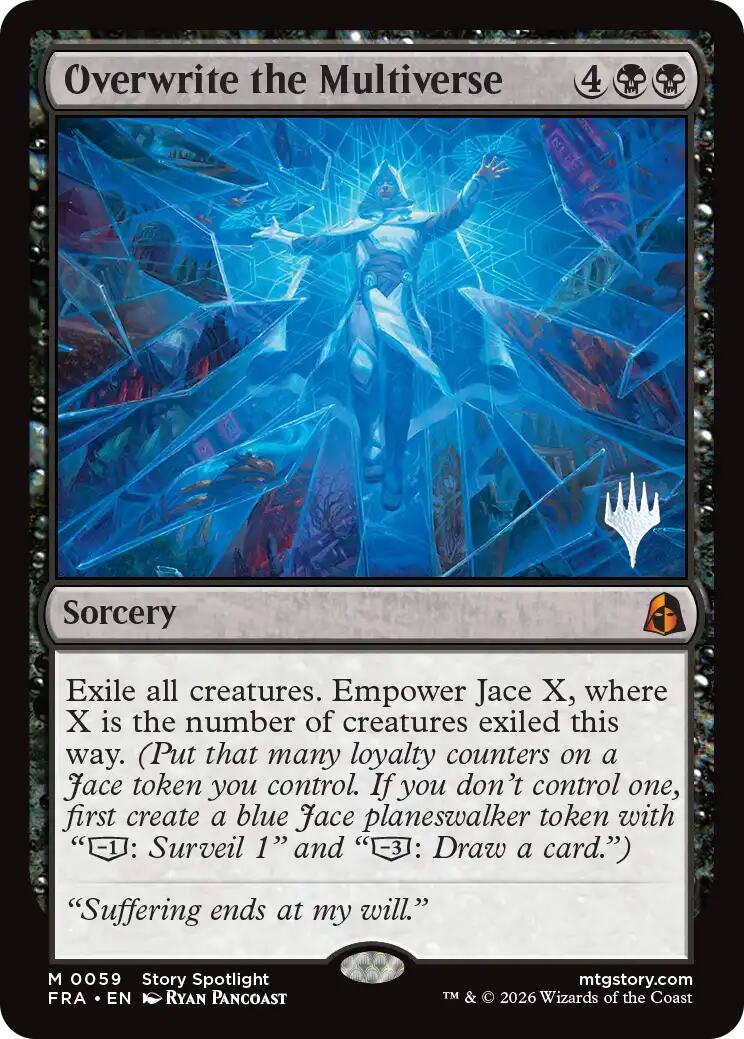 Overwrite the Multiverse [Reality Fracture Promos] | Card Citadel