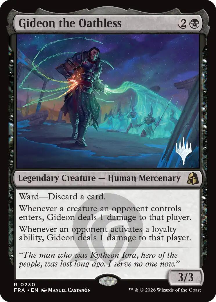 Gideon the Oathless [Reality Fracture Promos] | Card Citadel