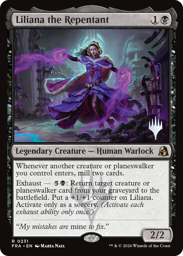 Liliana the Repentant [Reality Fracture Promos] | Card Citadel