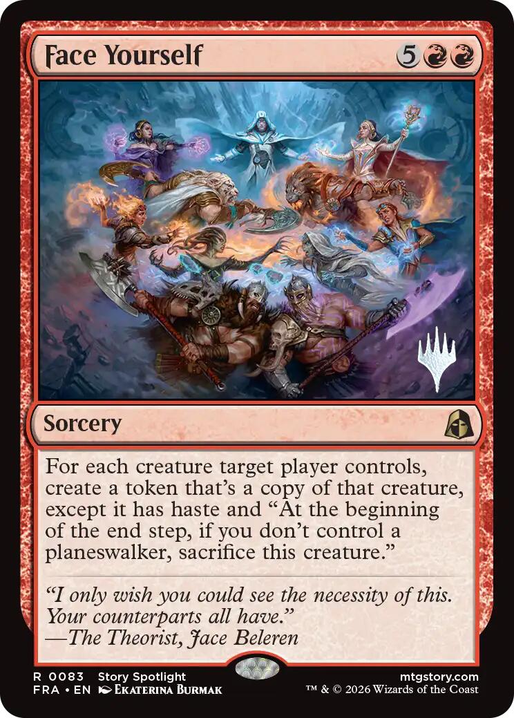 Face Yourself [Reality Fracture Promos] | Card Citadel