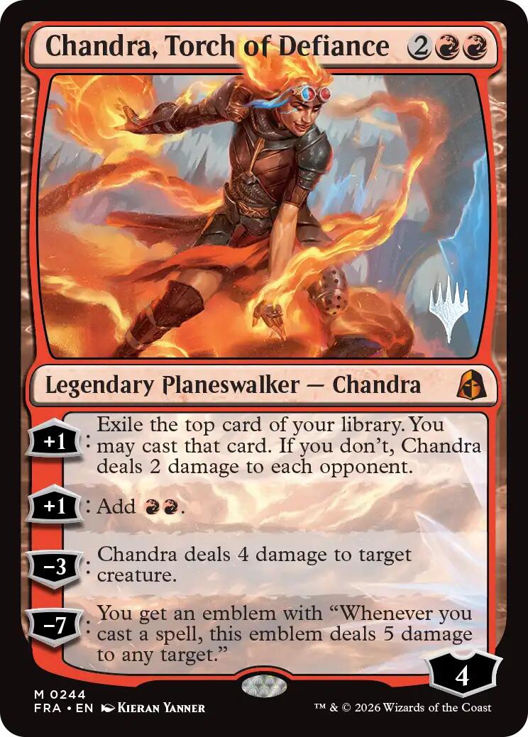 Chandra, Torch of Defiance [Reality Fracture Promos] | Card Citadel