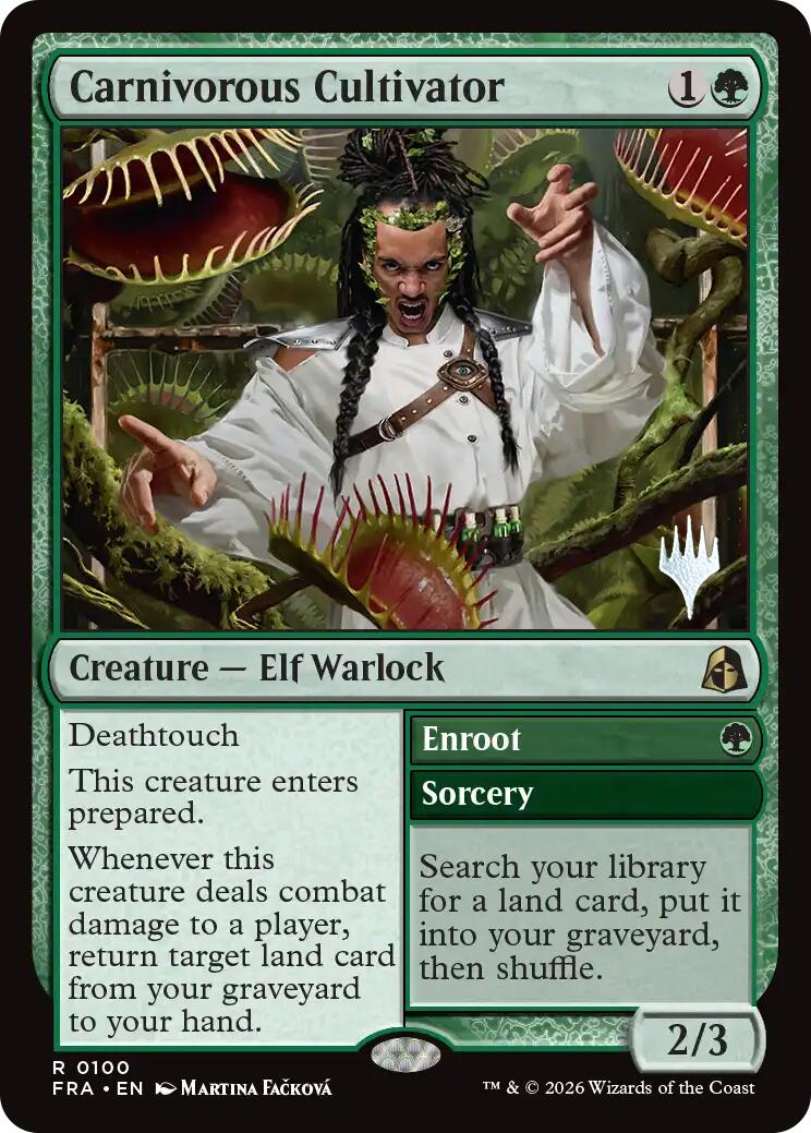 Carnivorous Cultivator [Reality Fracture Promos] | Card Citadel
