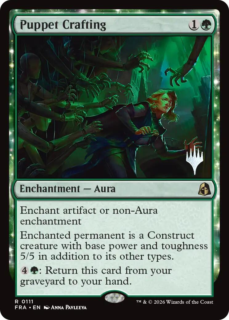 Puppet Crafting [Reality Fracture Promos] | Card Citadel