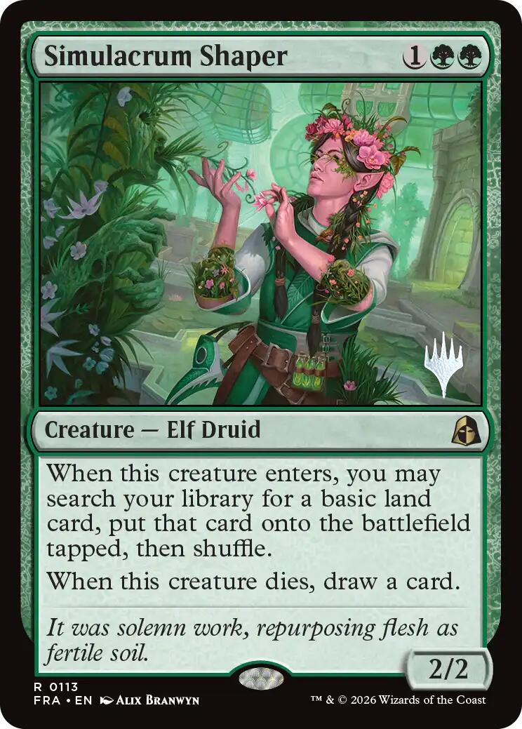 Simulacrum Shaper [Reality Fracture Promos] | Card Citadel