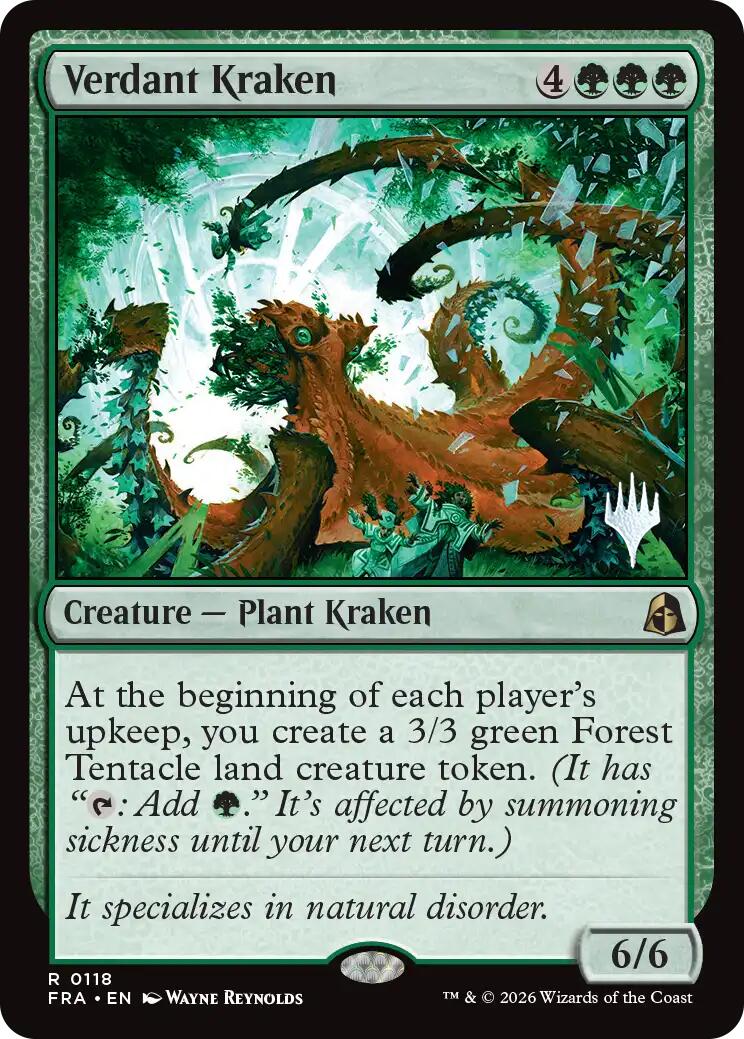 Verdant Kraken [Reality Fracture Promos] | Card Citadel