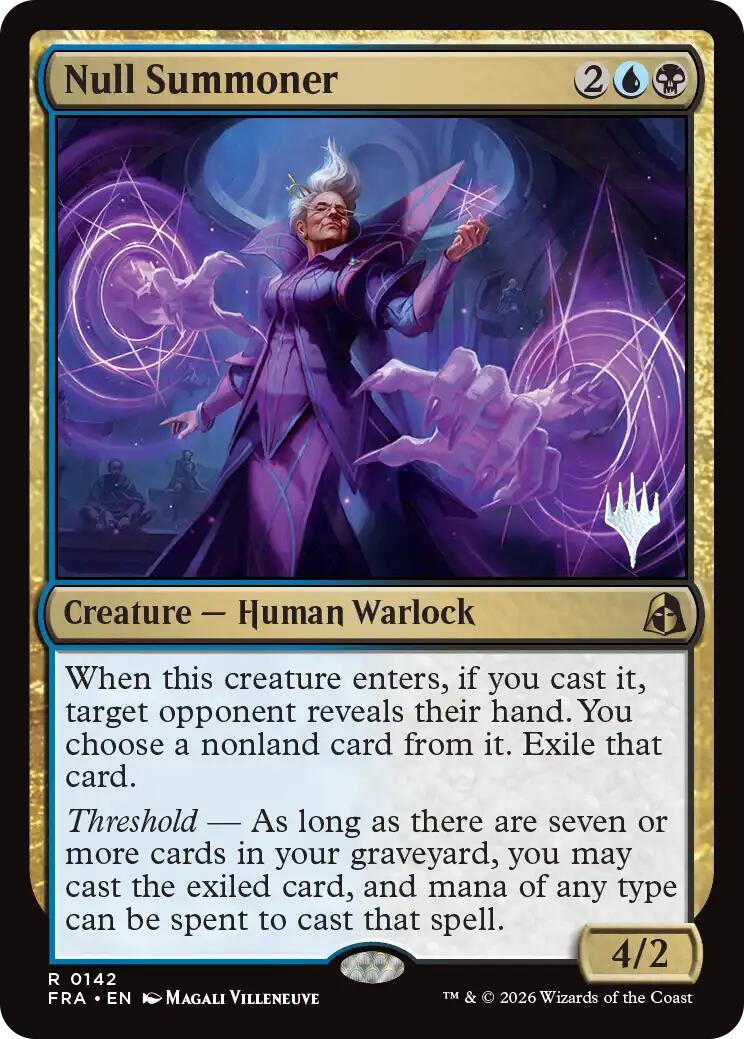 Null Summoner [Reality Fracture Promos] | Card Citadel