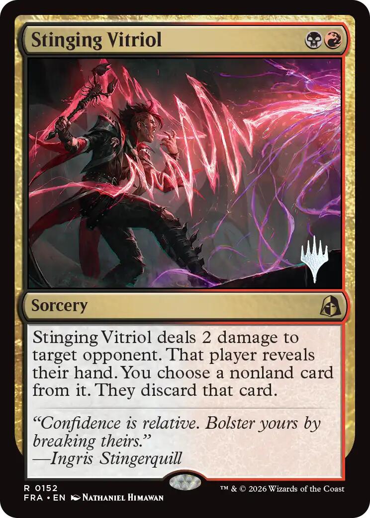 Stinging Vitriol [Reality Fracture Promos] | Card Citadel