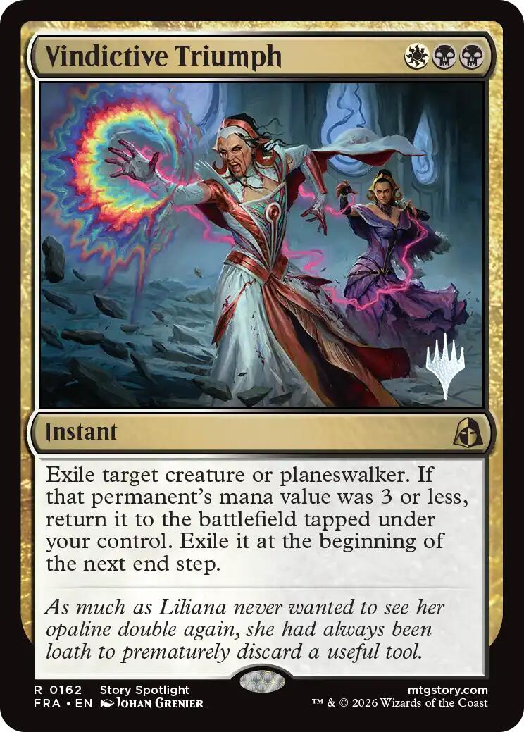 Vindictive Triumph [Reality Fracture Promos] | Card Citadel