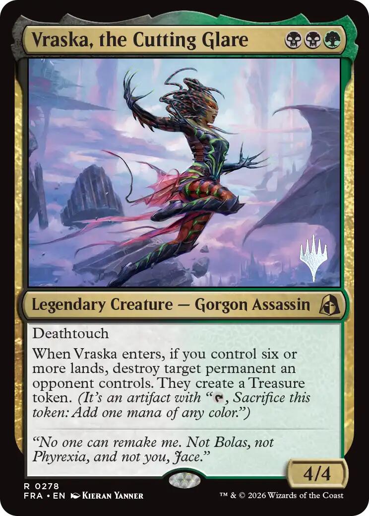 Vraska, the Cutting Glare [Reality Fracture Promos] | Card Citadel