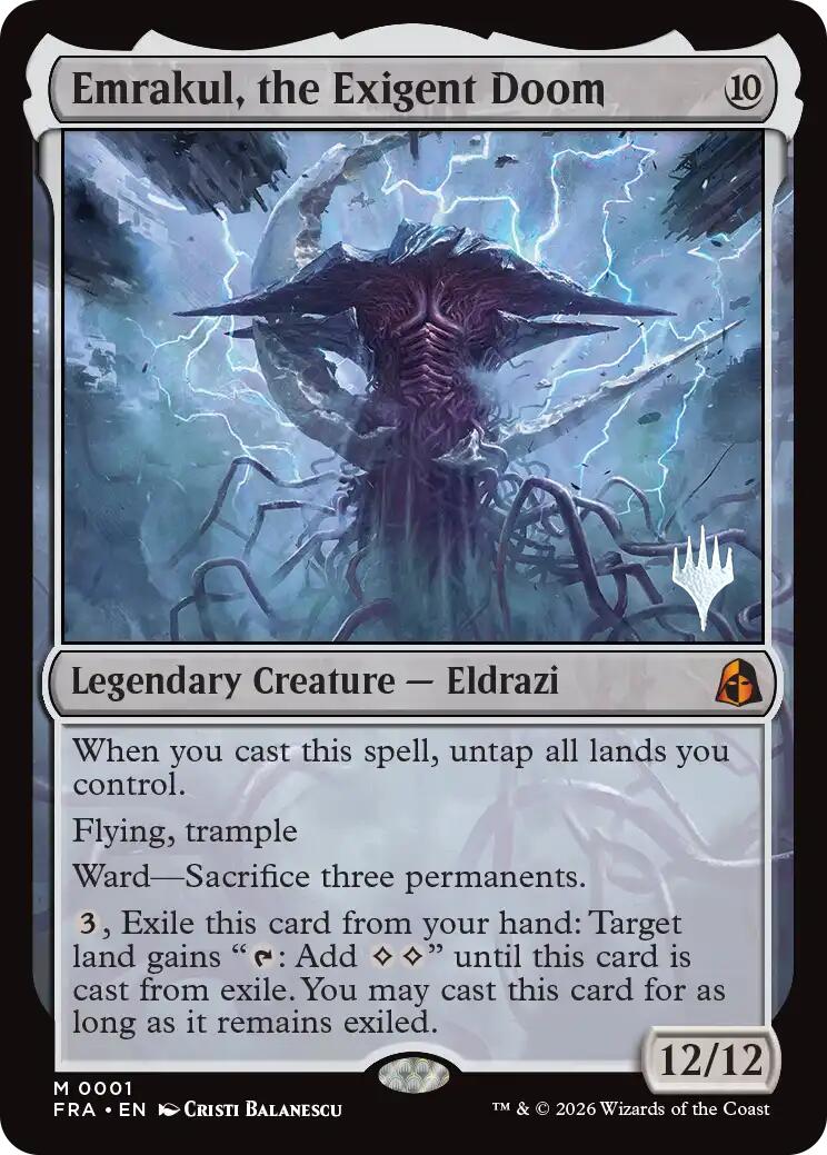Emrakul, the Exigent Doom [Reality Fracture Promos] | Card Citadel