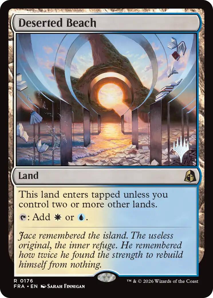 Deserted Beach [Reality Fracture Promos] | Card Citadel