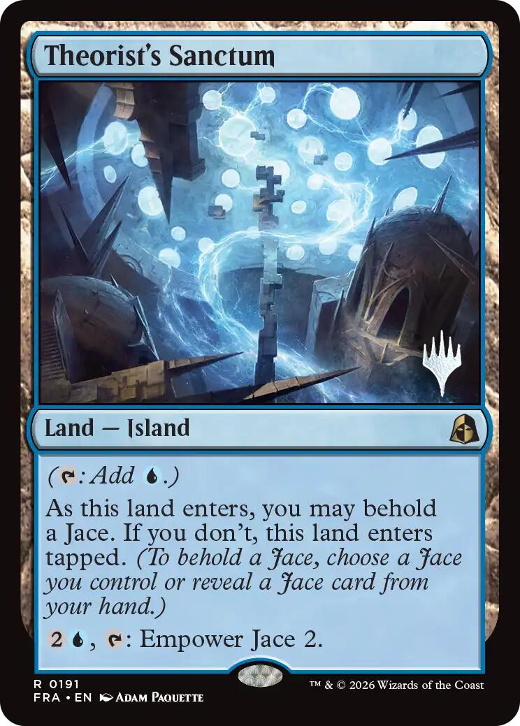 Theorist's Sanctum [Reality Fracture Promos] | Card Citadel