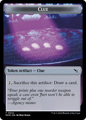 Food // Clue Token Double-Sided Token [Secrets of Strixhaven Tokens] | Card Citadel