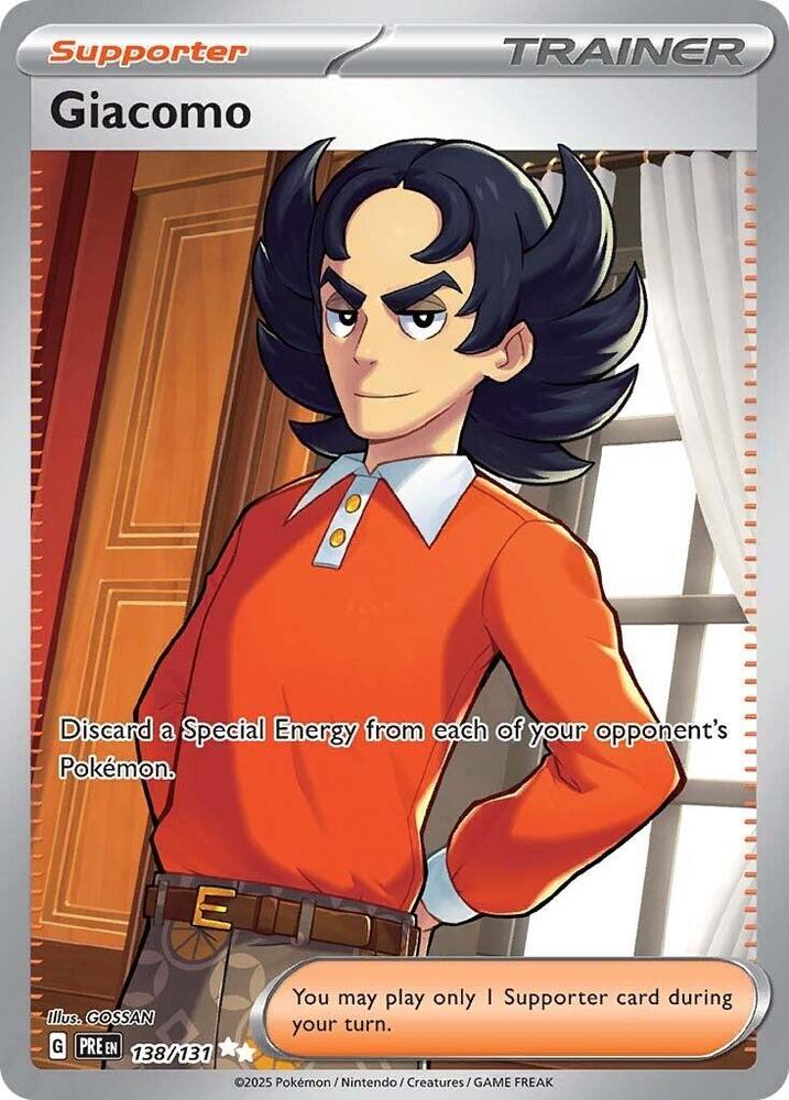 Giacomo (138/131) [Scarlet & Violet: Prismatic Evolutions] | Card Citadel