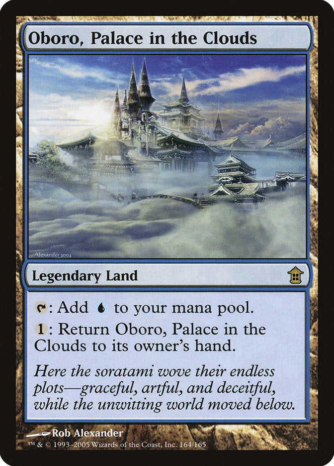 Oboro, Palace in the Clouds [Saviors of Kamigawa] | Card Citadel