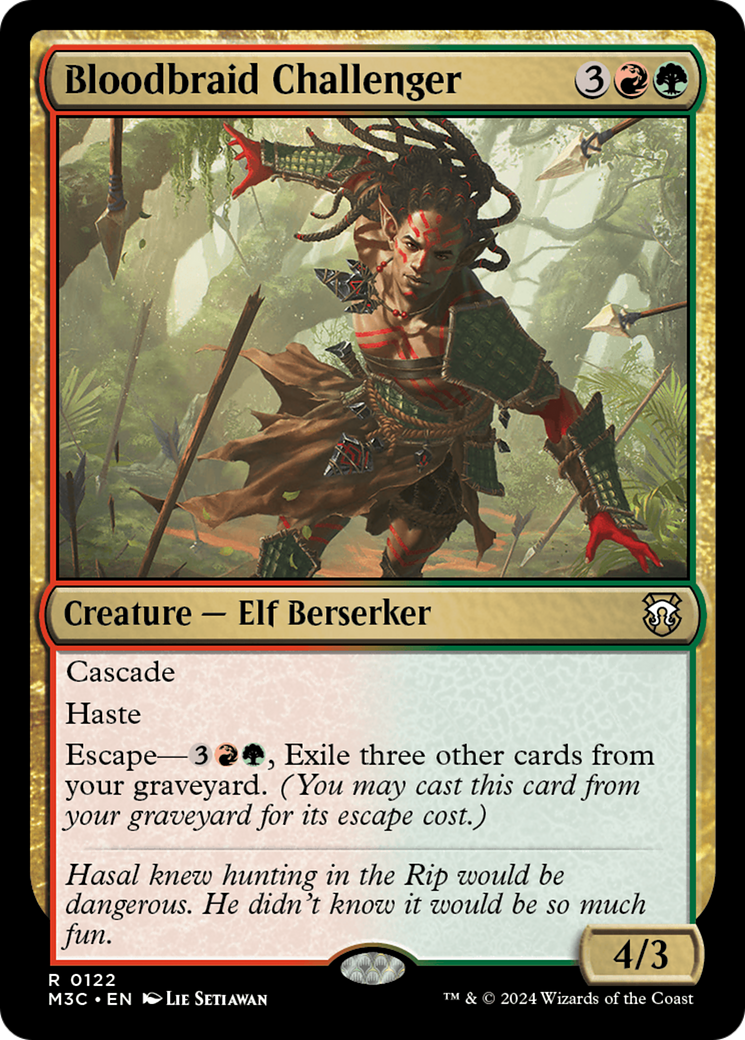 Bloodbraid Challenger [Modern Horizons 3 Commander] | Card Citadel