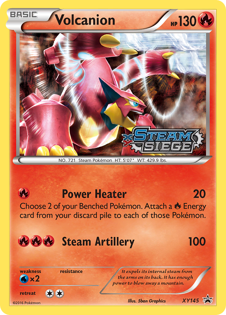 Volcanion (XY145) [XY: Black Star Promos] | Card Citadel