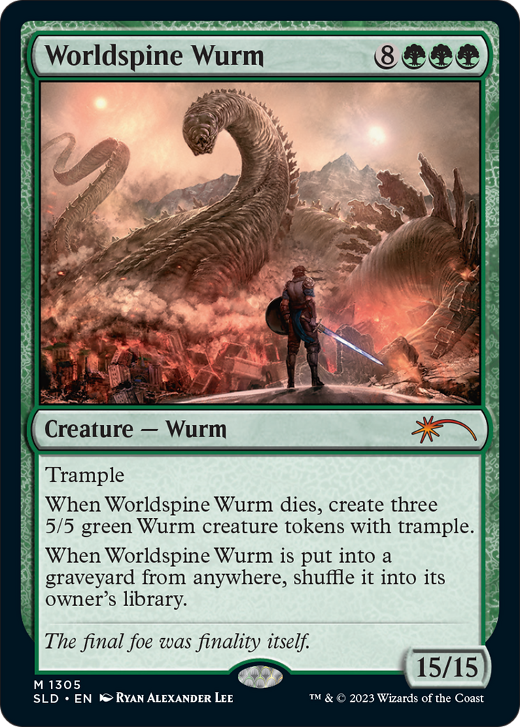 Worldspine Wurm [Secret Lair Drop Series] | Card Citadel