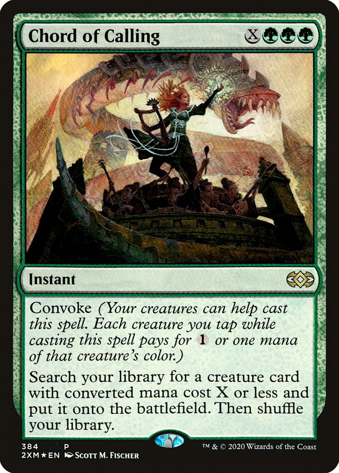 Chord of Calling [Double Masters Promos] | Card Citadel