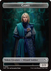 Cadet // Jace Double-Sided Token [Reality Fracture Tokens] | Card Citadel