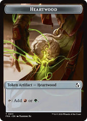 Heartwood // Thopter Double-Sided Token [Reality Fracture Tokens] | Card Citadel