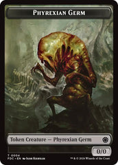 Phyrexian Germ // Phyrexian Beast Double-Sided Token [Foundations Commander Tokens] | Card Citadel