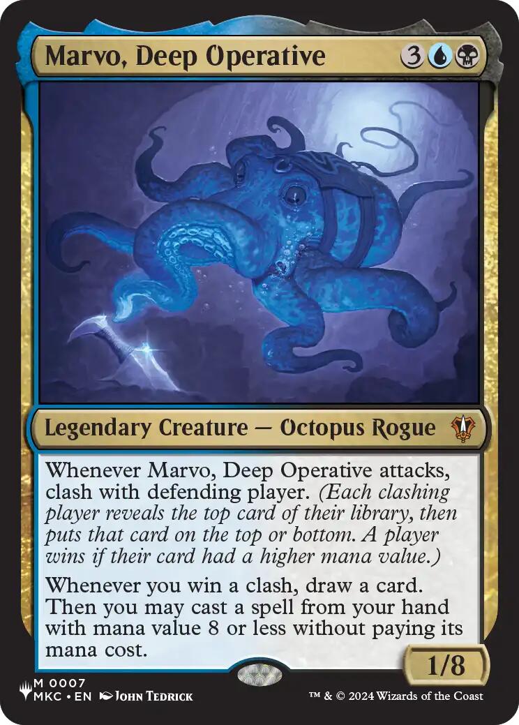 Marvo, Deep Operative [The List] | Card Citadel