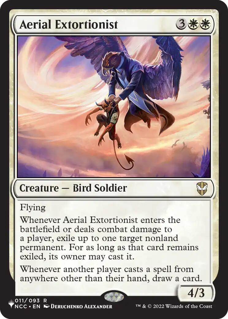 Aerial Extortionist [The List] | Card Citadel