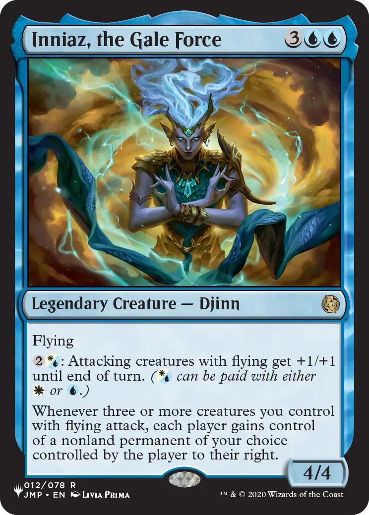 Inniaz, the Gale Force [The List] | Card Citadel