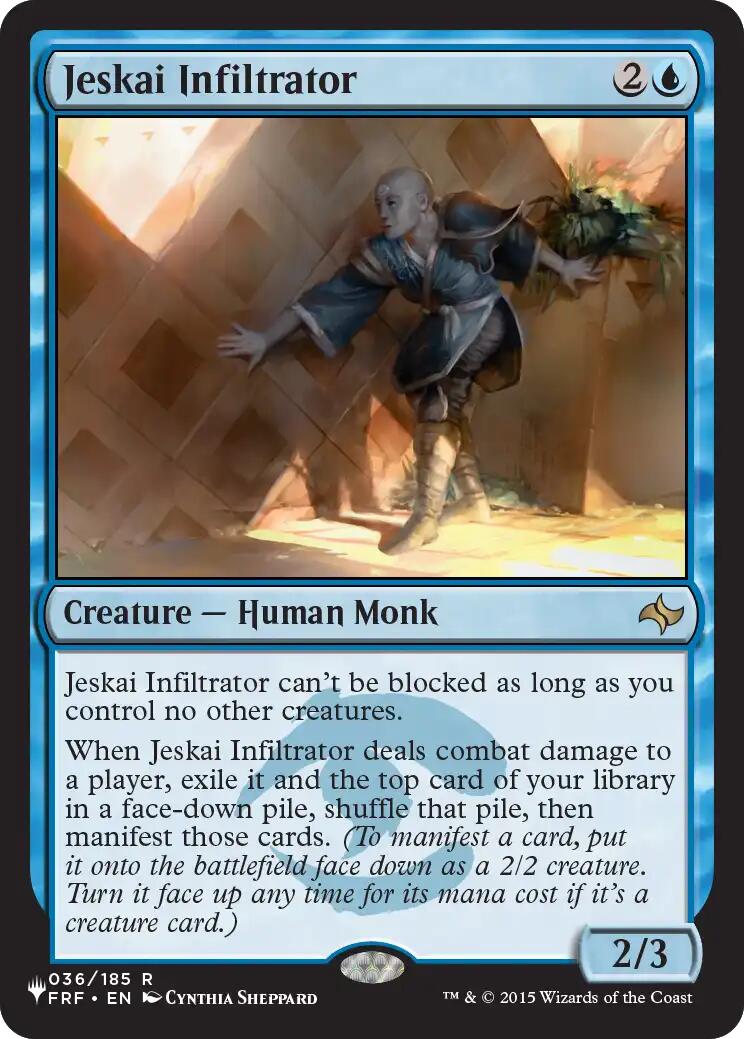 Jeskai Infiltrator [The List] | Card Citadel