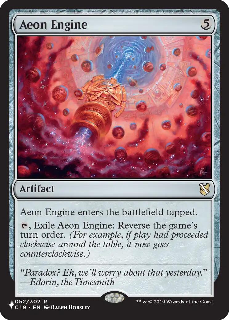 Aeon Engine [The List] | Card Citadel