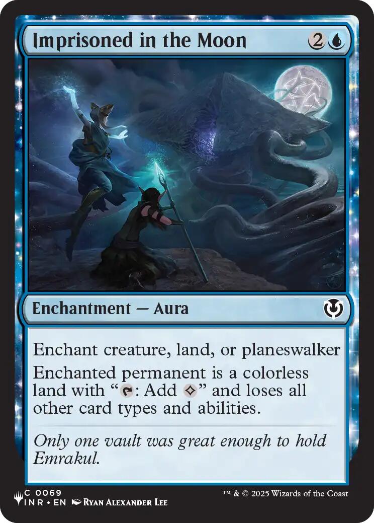 Imprisoned in the Moon [The List] | Card Citadel