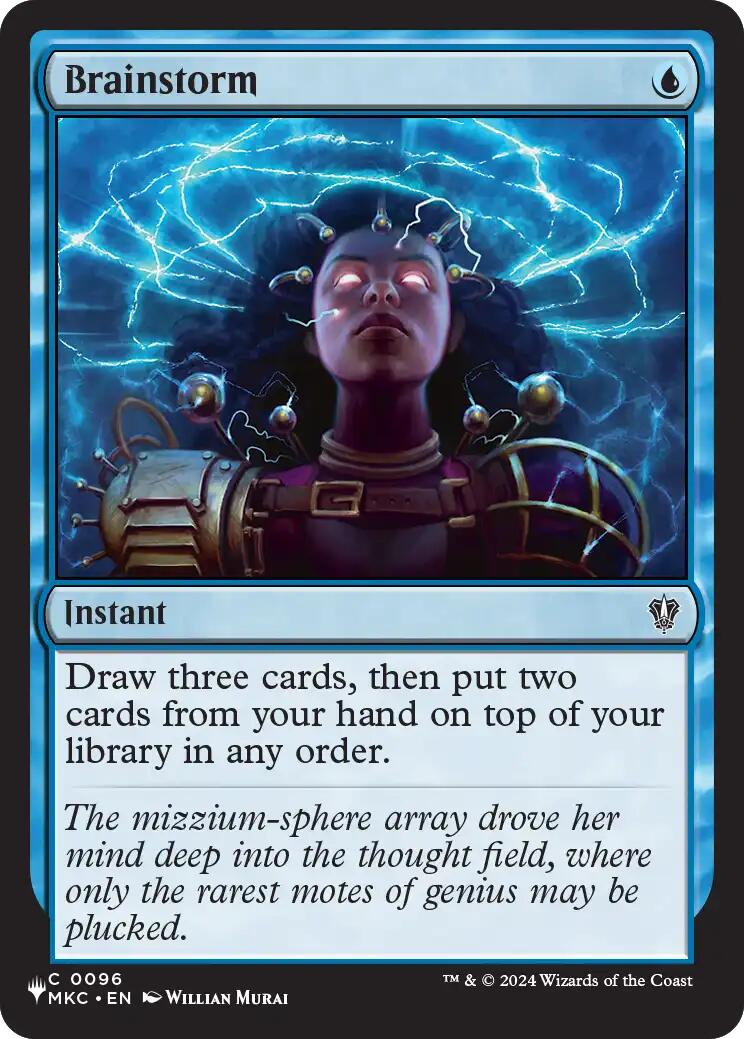 Brainstorm (MKC) [The List] | Card Citadel