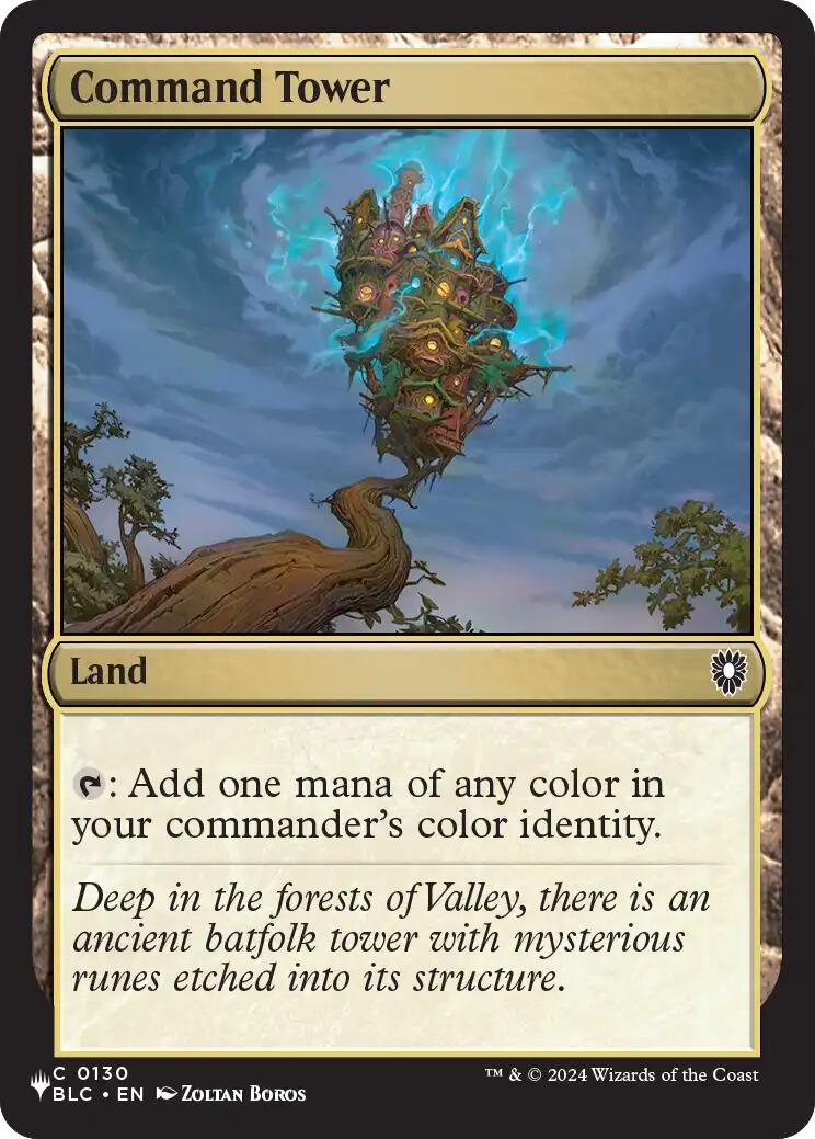 Command Tower (BLC) [The List] | Card Citadel