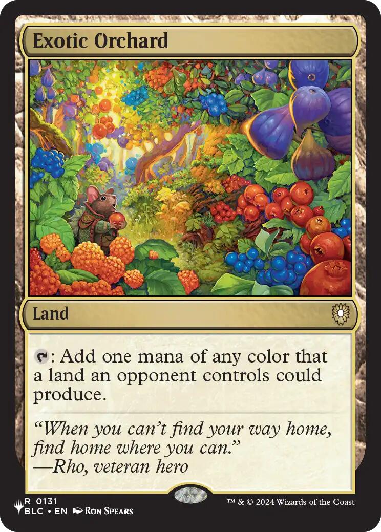 Exotic Orchard [The List] | Card Citadel