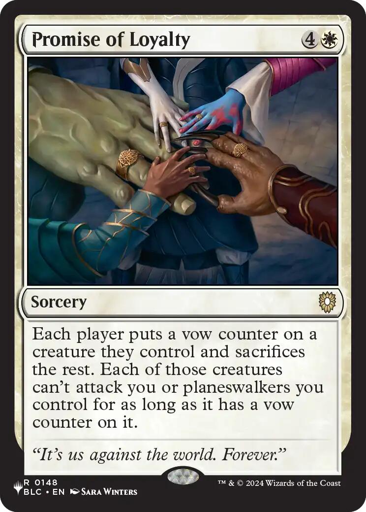 Promise of Loyalty [The List] | Card Citadel