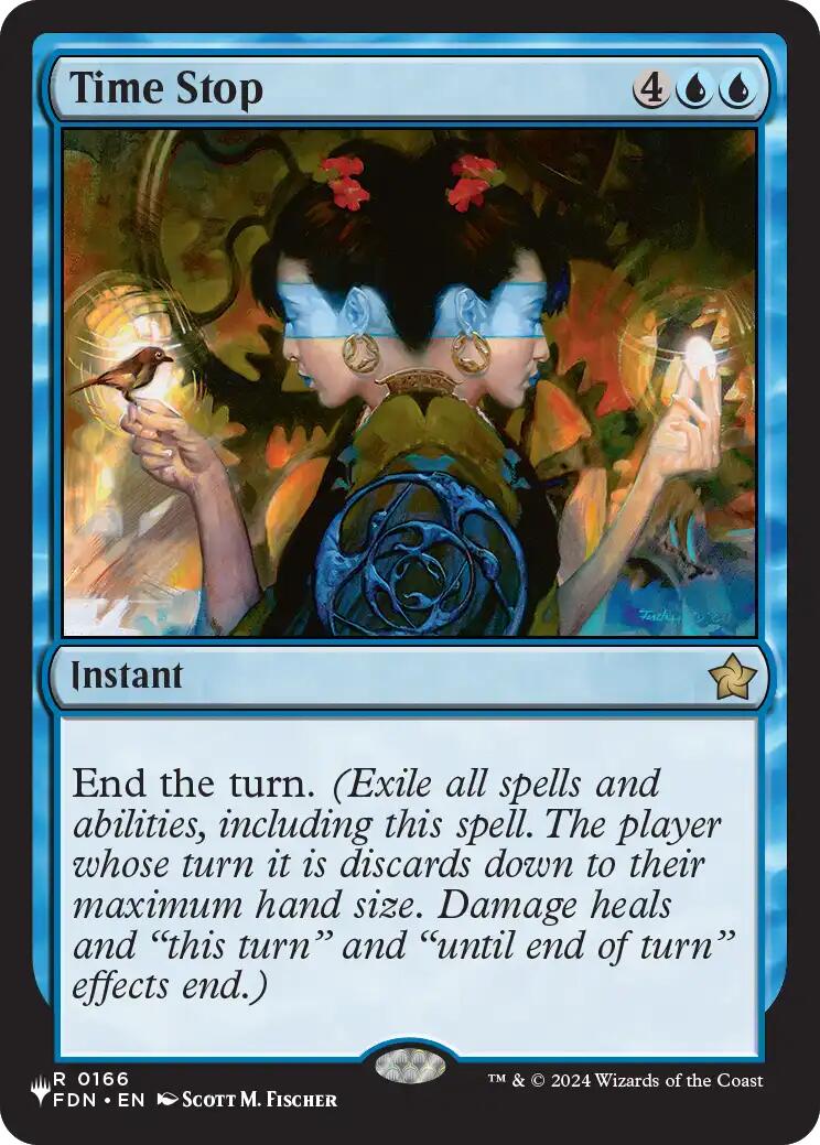 Time Stop [The List] | Card Citadel