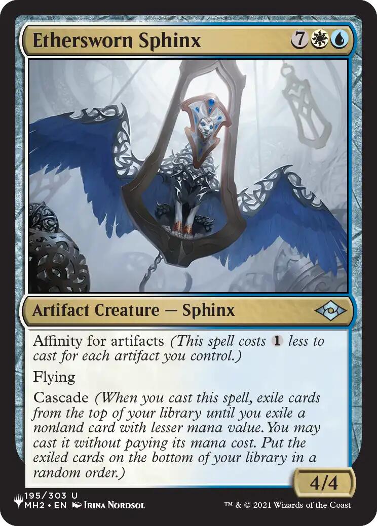 Ethersworn Sphinx [The List] | Card Citadel