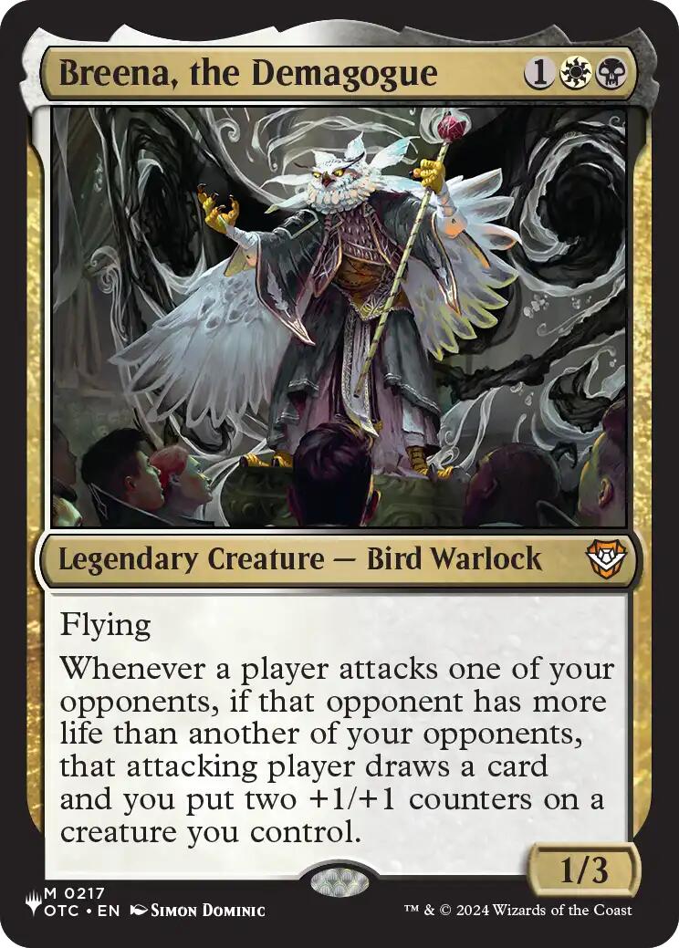 Breena, the Demagogue [The List] | Card Citadel